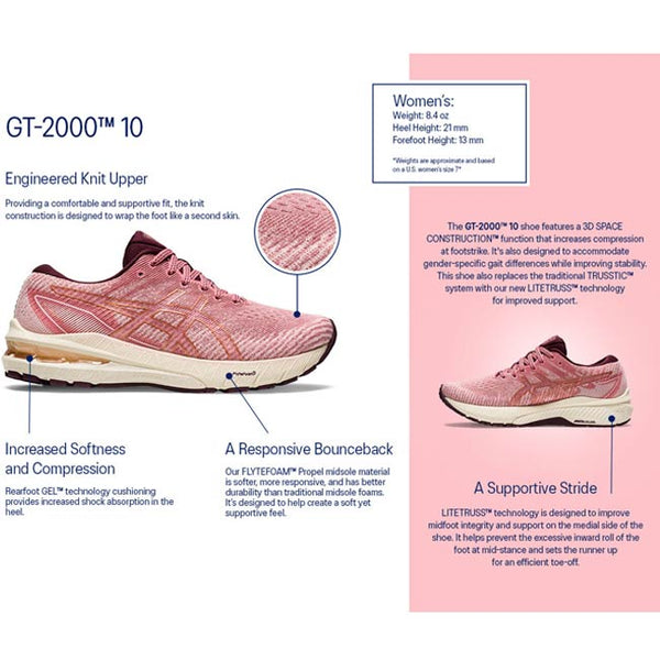 Asics Women’s Gel GT-2000 10 Run Shoes