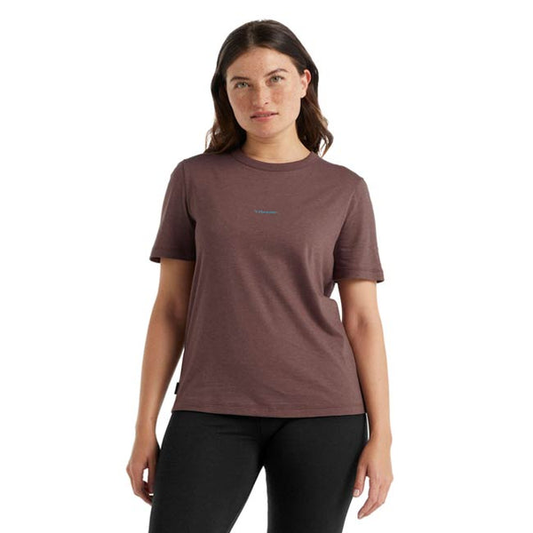 Icebreaker Women's Merino Central Short Sleeve Tee CL 2023