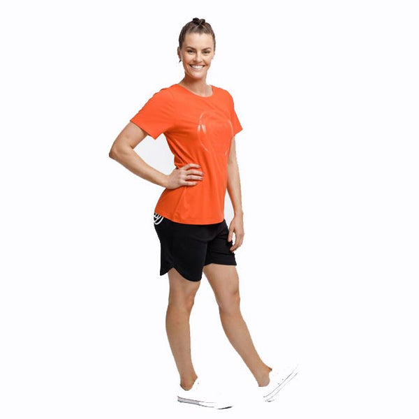 Rose Road Dani Tee with Large Gloss Rose