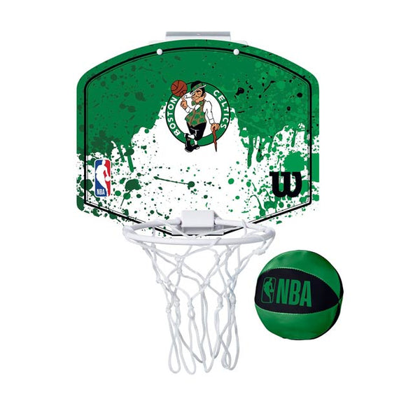 Boston Celtics Wilson NBA Team Mini Hoop Indoor Basketball Backboard