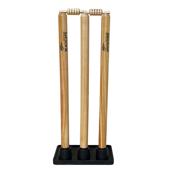 NZ Cricket Wooden Cricket Stump Set