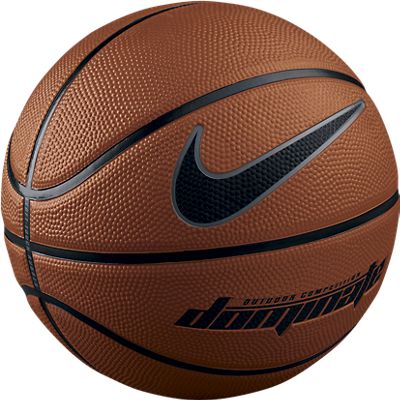 NIKE DOMINATE SZ 7 BASKETBALL AMBER/BLCK