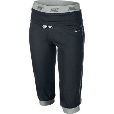 NIKE YOUTH VICTORY CAPRI BLACK GREY SILV