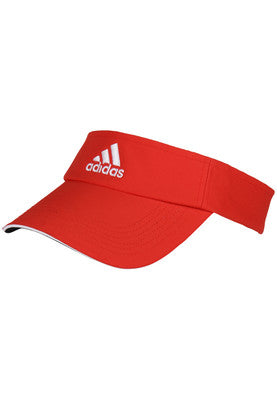 ADIDAS WOMENS CLIMALITE TENNIS VISOR RED