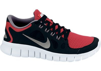 NIKE FREE JUNIOR 5.0 BLACK RED SILVER The Sport Shop New Zealand