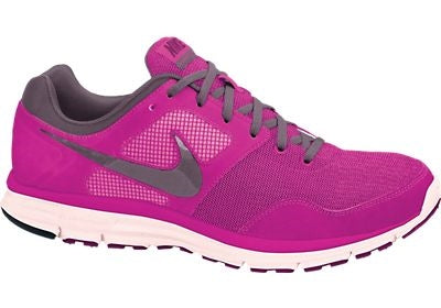 NIKE WOMEN LUNARFLY +4 RUN SHOE PINK GRY