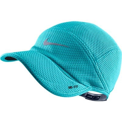 NIKE RUN DRI FIT MESH CAP GAMMA BLUE