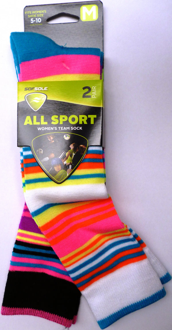 PRINTED KNEEHIGH SPIKE SOCKS 2 PACK
