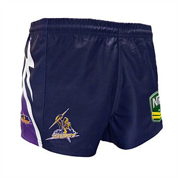 MELBOURNE STORM JUNIOR NRL LOGO SHORTS