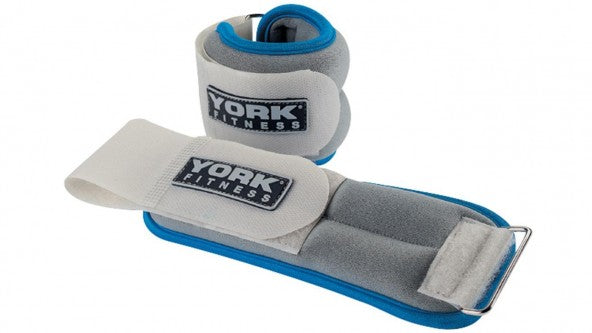 YORK 2KG SOFT WRIST/ANKLE WEIGHT