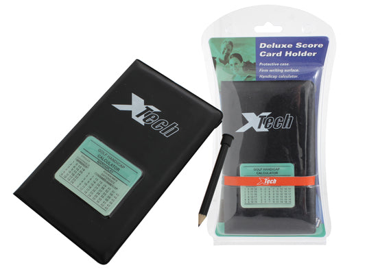 XTECH GOLF DELUXE SCORECRAD HOLDER