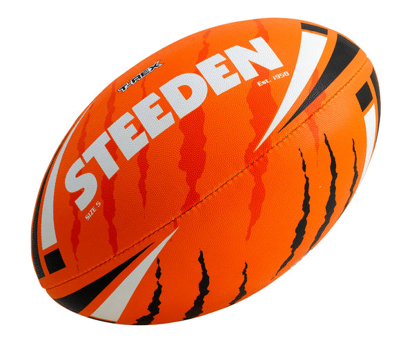 STEEDEN T-REX SIZE 5 RUGBY BALL
