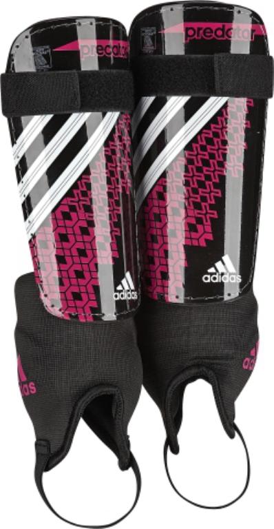 ADIDAS PREDATOR CLUB SHINPADS BLK/BERRY