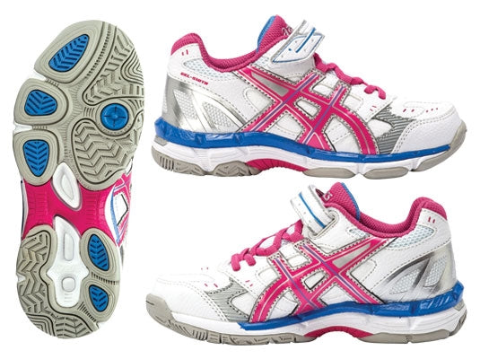 ASICS 510TR GIRLS CROSS TRAINER WHT/ROSE