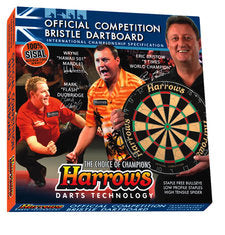 HARROWS COMPETITION BRISTLE DARTBOARD