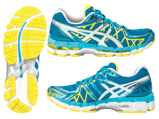 ASICS WMN KAYANO 20 TURQUOISE/WHITE/YELL