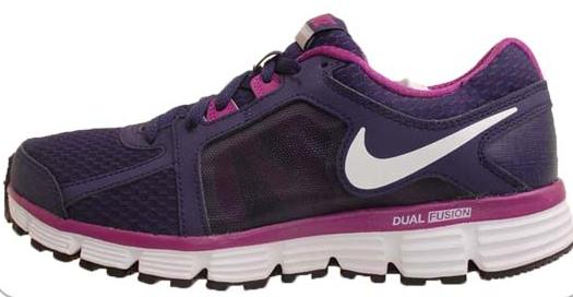 NIKE DUAL FUSION ST 2 (GS) PURPLE/BLACK