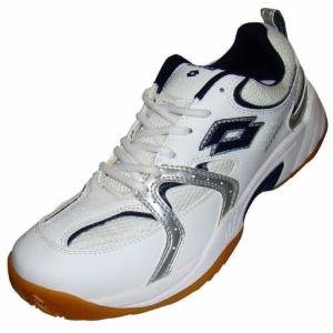 LOTTO JUMPER WHITE/ BLACK INDOOR SHOE