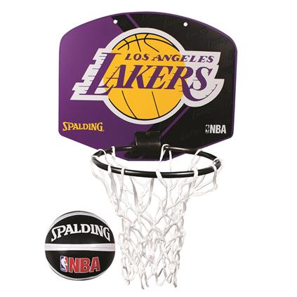 SPALDING NBA TEAM LAKERS MINI BACKBOARD