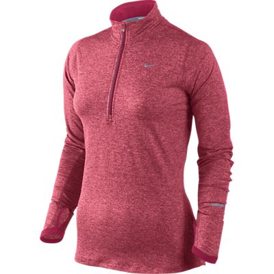 NIKE WOMENS ELEMENT HZ LONG SLEEVE TOP