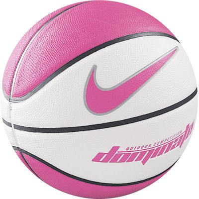 NIKE DOMINATE SIZE 7 BASKETBALL WHT/PINK