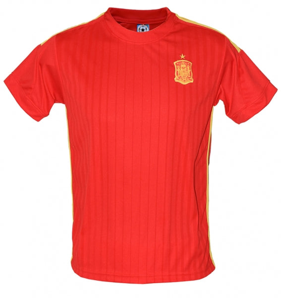 REPLICA JUNIOR FOOTBALL TOP SPAIN HOME