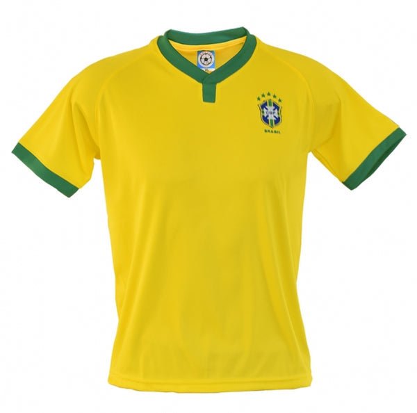 REPLICA JUNIOR FOOTBALL TOP BRASIL HOME