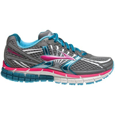 BROOKS WOMENS ADRENALIN GTS14 GRAY/PURPL