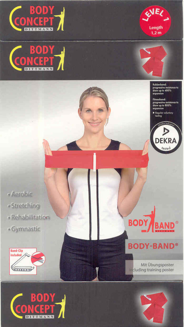 BODY CONCEPT BODY BAND 1.2m RED LIGHT