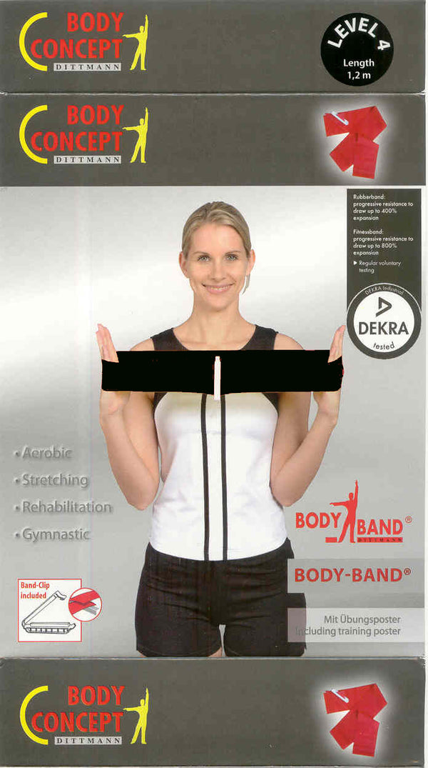 BODY CONCEPT BODY BAND 1.2m BLK X/STRONG