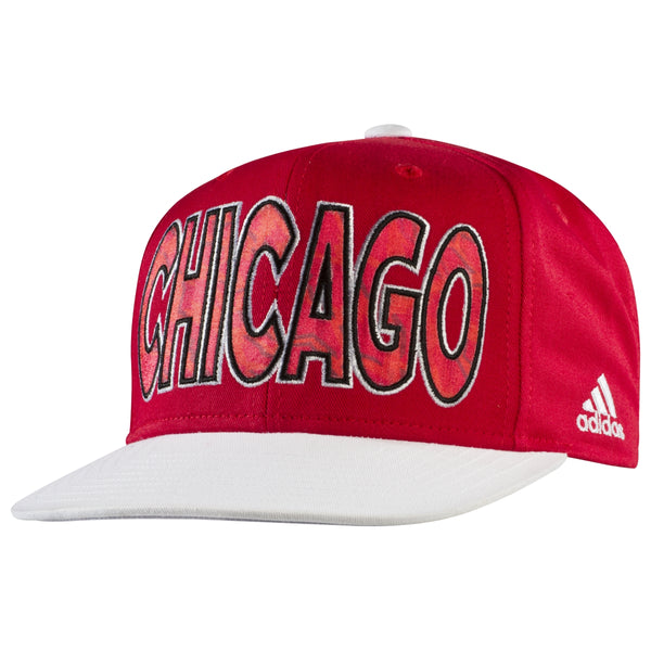 ADIDAS CHICAGO BULLS NBA FLAT CAP