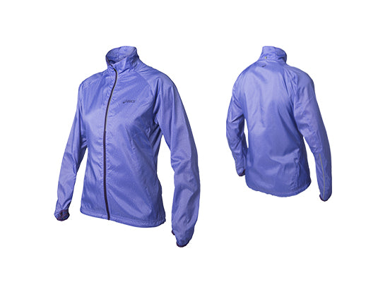 ASICS WOMENS WIND JACKET VIOLET PURPLE
