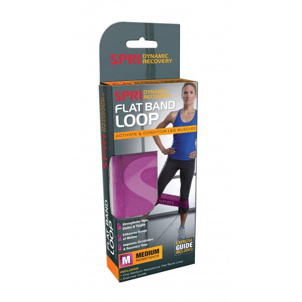 SPRI FITNESS  FLAT BAND LOOP MEDIUM