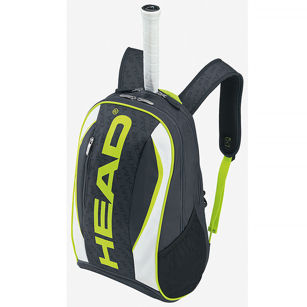 HEAD TENNIS EXTREME BACKPACK BLACK LIME