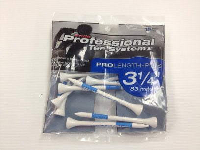 PRIDE 3 1/4" PRO LENGTH PLUS BLUE GOLF T