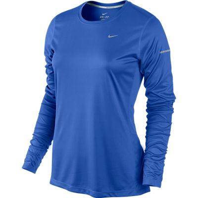 nike miler women's long sleeve running top