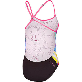 SPEEDO GIRLS COSMIC GIRAFFE V BACK 1 PCE