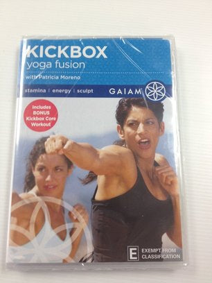 GAIAM KICK BOX YOGA FUSION DVD