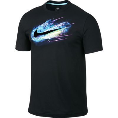 NIKE MENS DRI FIT COTTON ICE SWOOSH TEE