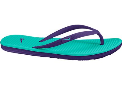 NIKE WOMENS SOLARSOFT THONG II JADE PURP