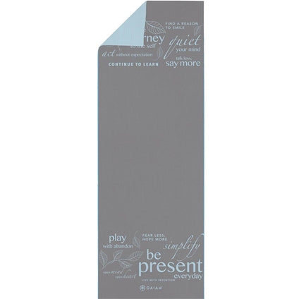 GAIAM OPEN MIND YOGA MAT 3mm