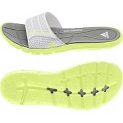 ADIDAS WOMENS ADIPURE 360 SLIDE LEMON