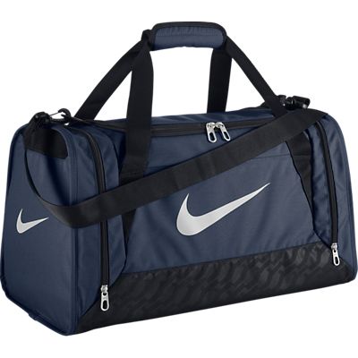 NIKE BRASILIA 6 SMALL DUFFEL BAG NAVY