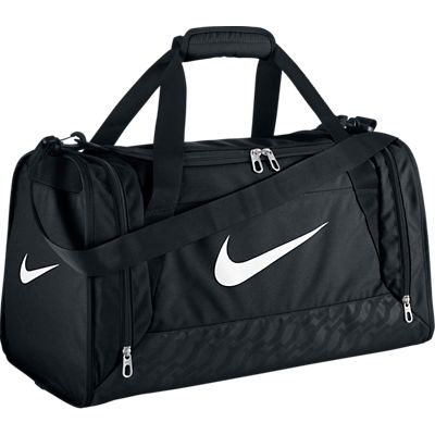 NIKE BRASILIA 6 SMALL DUFFEL BAG BLACK