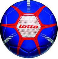 LOTTO POTENZA SIZE 4 FOOTBALL BLUE RED