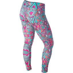 ASICS CLEO POP BARRE TIGHT TRIBAL PRINT