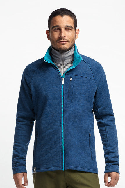 ICEBREAKER MENS SIERRA LS ZIP EX