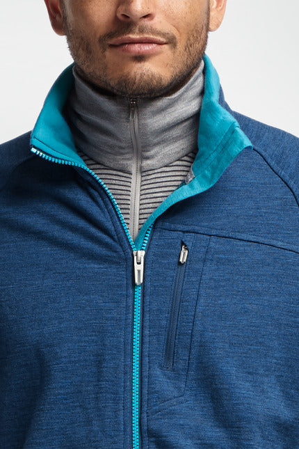 ICEBREAKER MENS SIERRA LS ZIP EX