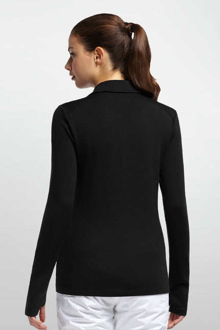 ICEBREAKER WMNS TECH LS HZ FAIR BLK
