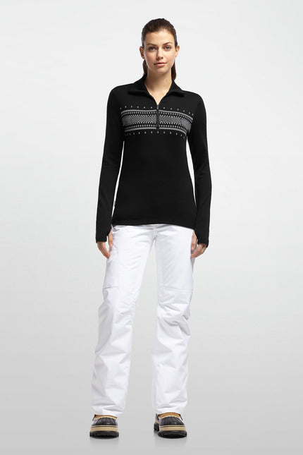 ICEBREAKER WMNS TECH LS HZ FAIR BLK
